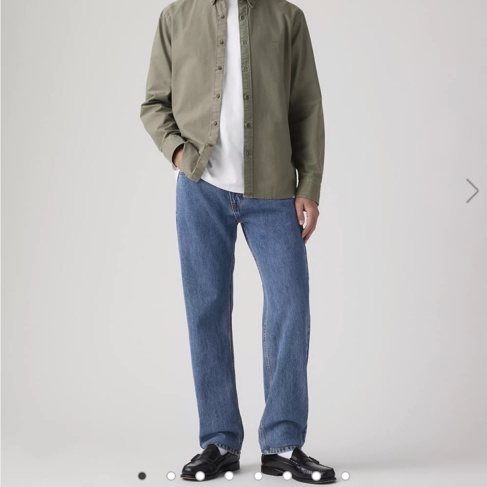 Levi's 505 Dark Blue Straight Men's Jeans